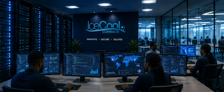 Icecool Contracts technology team and infrastructure